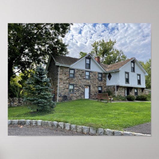 Park Building met Tree Poster (Voorkant)