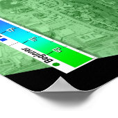 Park City 3dSkiMaps Poster (Hoek)