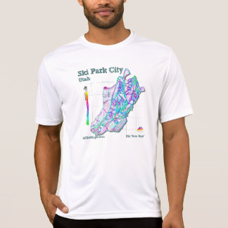 Park City 3dSkiMaps T-Shirt
