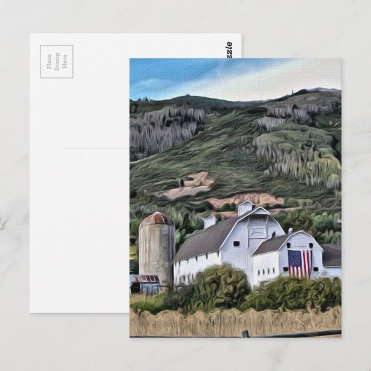 Park City Barn Briefkaart (Voorkant / Achterkant)