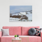 Park City Barn Foto Canvas Afdruk (Insitu (Woonkamer))