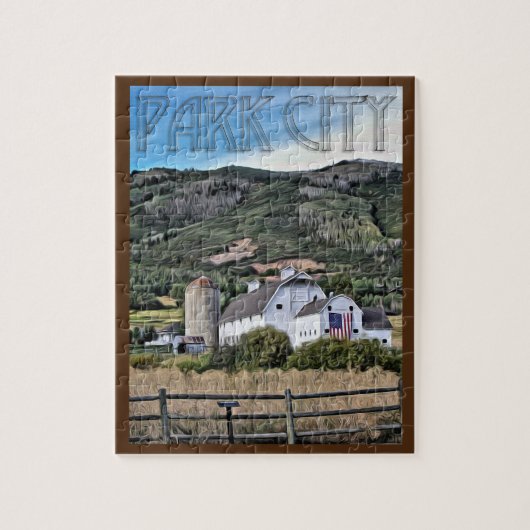 Park City Barn Puzzle Legpuzzel (Verticaal)