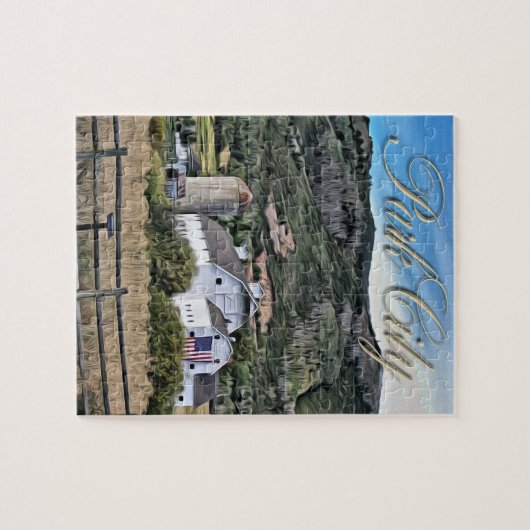 Park City Barn Puzzle Legpuzzel (Horizontaal)