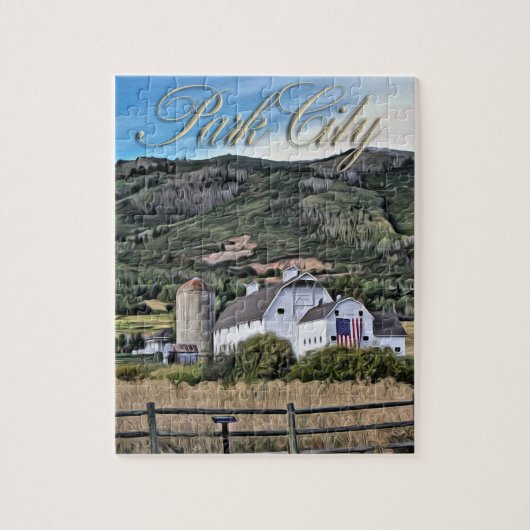 Park City Barn Puzzle Legpuzzel (Verticaal)