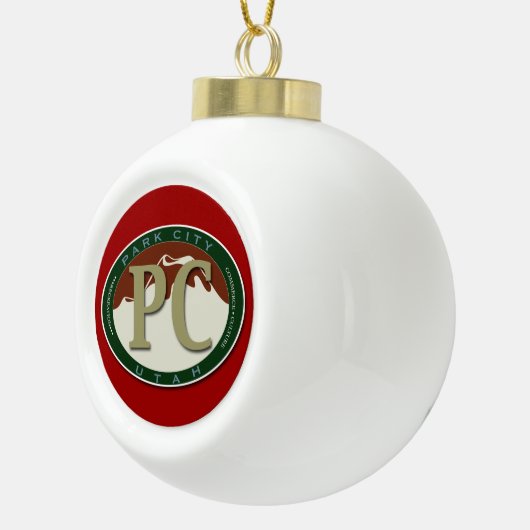Park City Ceramic Keepomwille Ornament (Rechts)