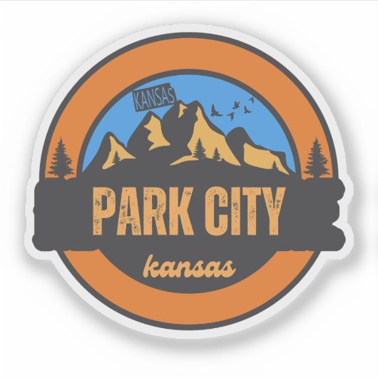 Park City, Kansas Sticker (Voorkant)