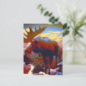 Park City Moose Souvenir Card Briefkaart (Staand voorkant)