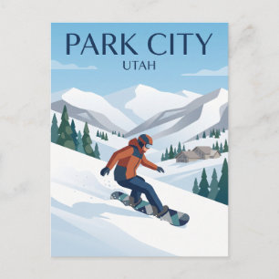 Park City Mountain Resort Utah Briefkaart