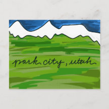 Park City Mountains Briefkaart