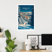Park City Ski Art Print 1 (Thuiskantoor)