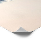 Park City Snowboarden Reisposter Poster (Hoek)