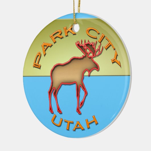 Park City Souvenir Ornament (Links)