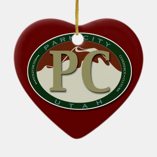Park City Souvenir Ornament (Achterkant)