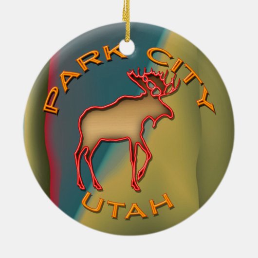 Park City Souvenir Ornament (Achterkant)