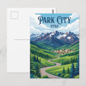 Park City USA Briefkaart (Voorkant / Achterkant)
