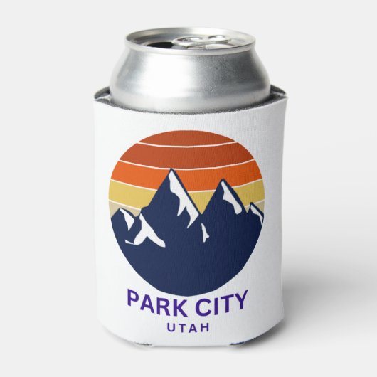 Park City, Utah Blikjeskoeler (Blikje Voorkant)