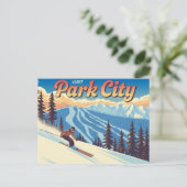 Park City Utah Briefkaart (Staand voorkant)