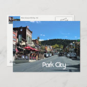 Park City, Utah Briefkaart (Voorkant / Achterkant)
