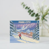 Park City Utah Briefkaart (Staand voorkant)