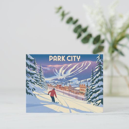 Park City Utah Briefkaart (Staand voorkant)