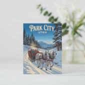 Park City Utah Briefkaart (Staand voorkant)