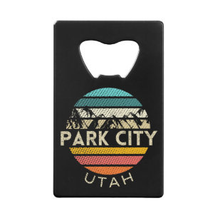 Park City Utah Creditkaart Flessenopener