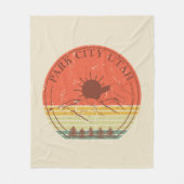 Park City Utah  Fleece Deken (Voorkant)