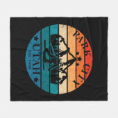 Park City Utah  Fleece Deken (Voorkant (Horizontaal))