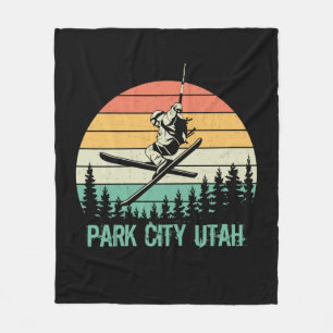 Park City Utah  Fleece Deken