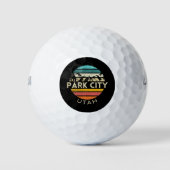 Park City Utah Golfballen (Voorkant)