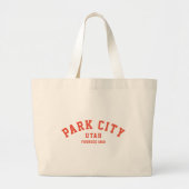 Park City, Utah Grote Tote Bag (Voorkant)