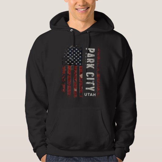 Park City Utah Hoodie (Voorkant)
