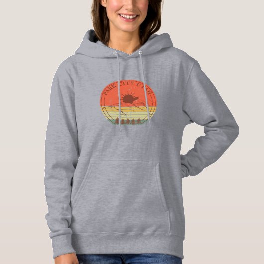 Park City Utah Hoodie (Voorkant)