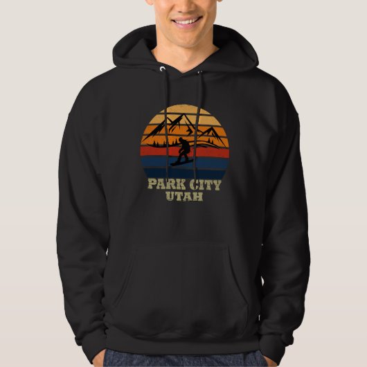 Park City Utah Hoodie (Voorkant)