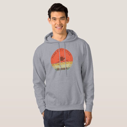 Park City Utah  Hoodie (Voorkant volledig)