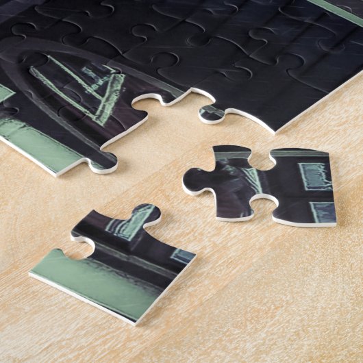 Park City Utah Jigzaag Puzzle Legpuzzel (Zijkant)