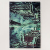 Park City Utah Jigzaag Puzzle Legpuzzel (Verticaal)