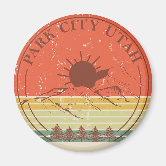 Park City Utah  Magneet (Voorkant)