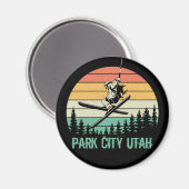 Park City Utah  Magneet (Voorkant / Achterkant)