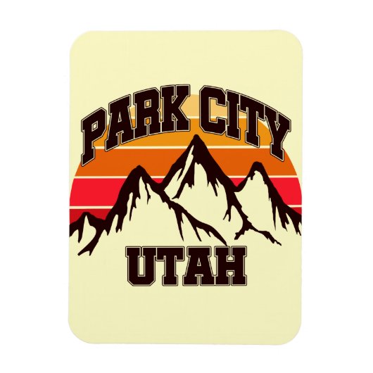 Park City, Utah Magneet (Verticaal)