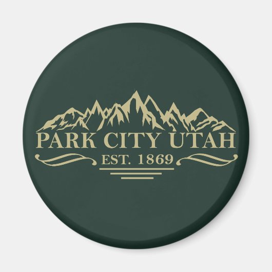 Park City Utah Magneet (Voorkant)