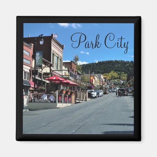Park City Utah Magnet (Voorkant)