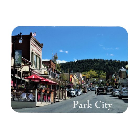 Park City, Utah Magnet Magneet (Horizontaal)