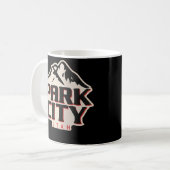 Park City Utah Mug Koffiemok (Voorkant links)