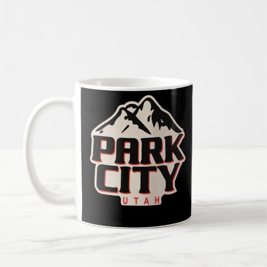 Park City Utah Mug Koffiemok (Links)