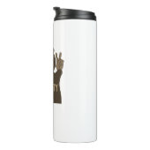 Park City Utah Peace Beer Thermosbeker (Geroteerd rechts)