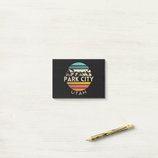 Park City Utah Post-it® Notes (Op bureau)