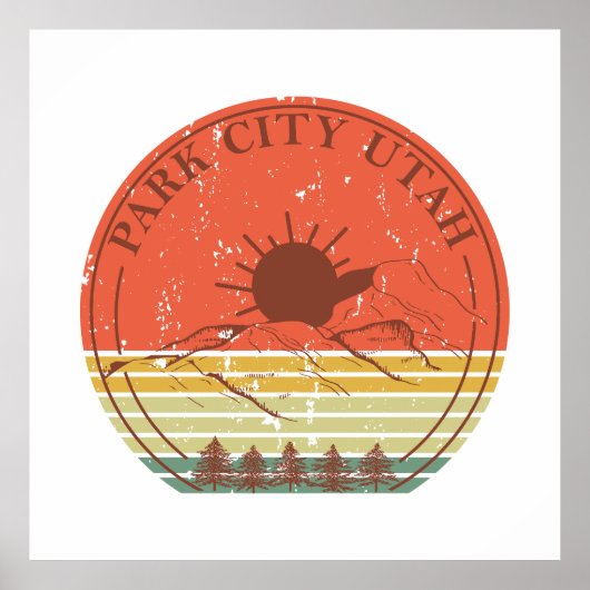 Park City Utah  Poster (Voorkant)