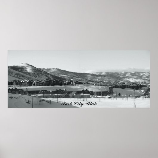 Park City Utah Poster (Voorkant)