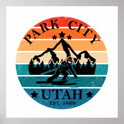 Park City Utah  Poster (Voorkant)